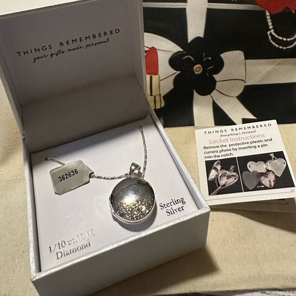 Things Remembered Sterling Silver Necklace